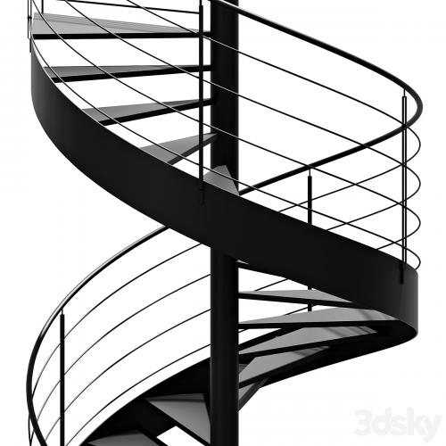 Stairs round