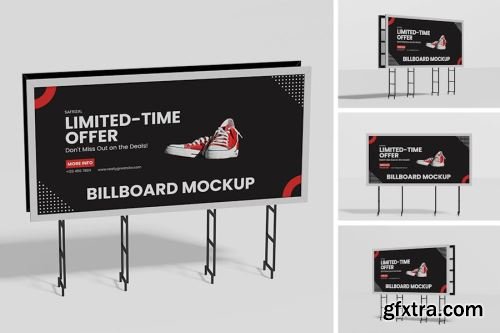 Billboards on Underground Subway Mockup Collections #6 14xPSD