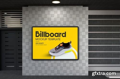 Billboards on Underground Subway Mockup Collections #6 14xPSD