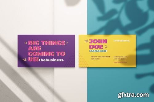 Realistic Business Card Mockup Collections 15xPSD