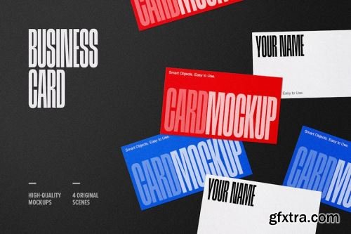 Realistic Business Card Mockup Collections 15xPSD