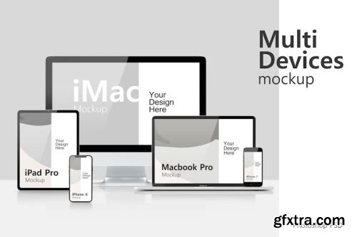 Multi Devices Mockup Collections 15xPSD