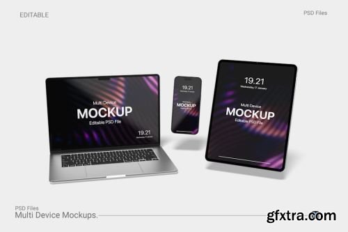 Multi Devices Mockup Collections 15xPSD