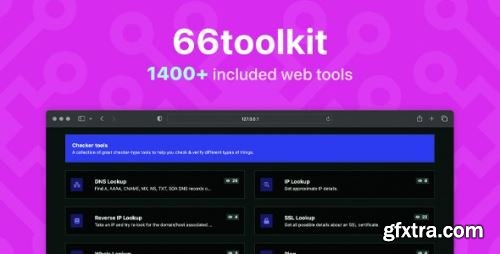 CodeCanyon - 66toolkit - Ultimate Web Tools System (SAAS) v26.0.0 - 37787144 - Nulled