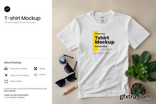 Man T-Shirt Mockup Collections 13xPSD