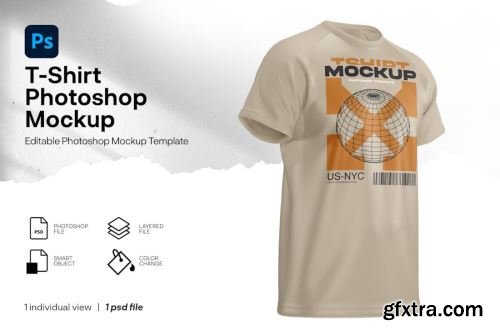 Man T-Shirt Mockup Collections 13xPSD