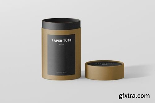 Paper Tube Mockup Collections 14xPSD