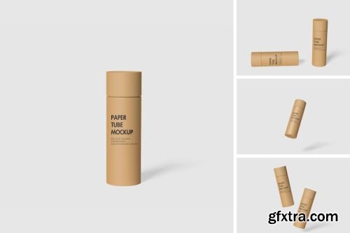 Paper Tube Mockup Collections 14xPSD