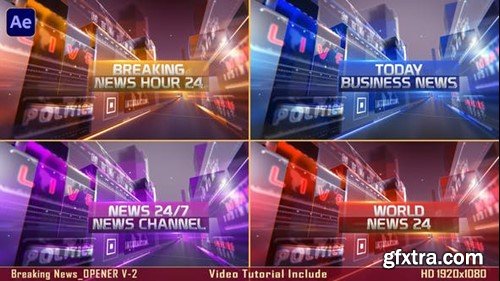 Videohive Breaking News Opener v2 48999470