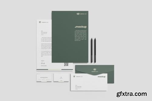 Stationery Mockup Collections 14xPSD