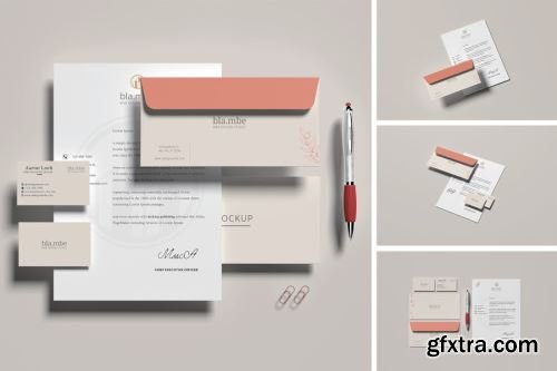 Stationery Mockup Collections 14xPSD