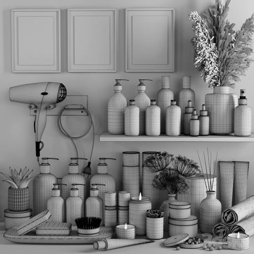 bathroom accessories 15_vray