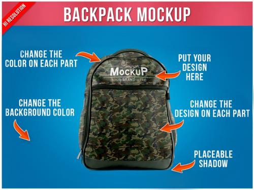 Backpack Mockup