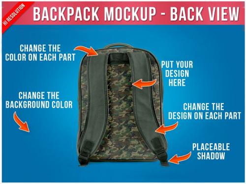 Backpack Mockup