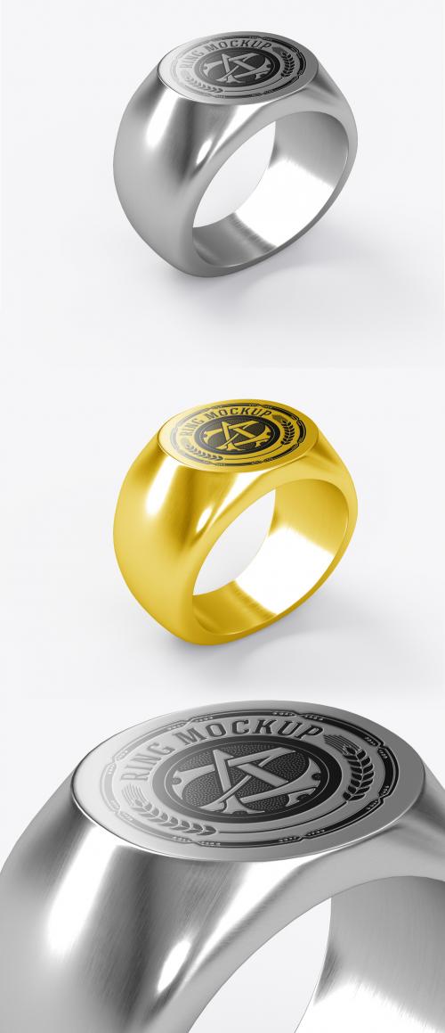 Metallic Ring Mockup