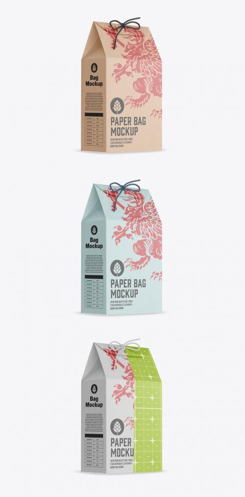 Kraft Bag Mockup