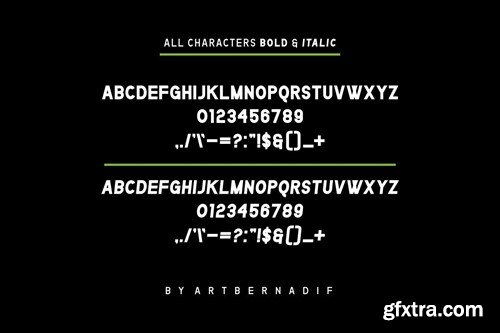 Qentix - Modern Sans Serif Font Family WMHDMMN