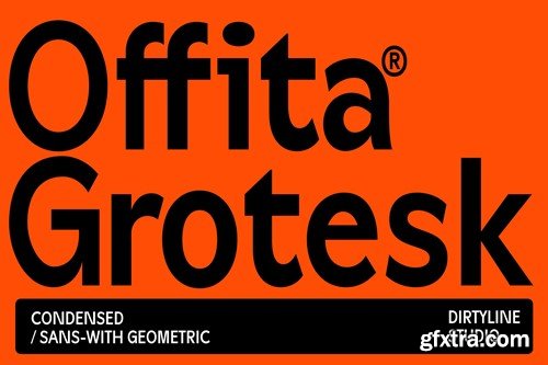 Offita Modern Sans Branding Font 3M8FTPV