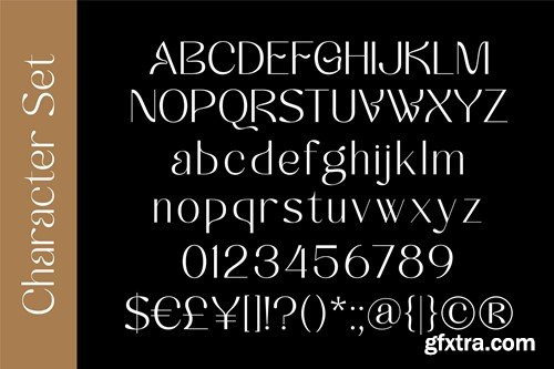 Adrianna Gabrielle - Elegant Font Family 25YFDYG