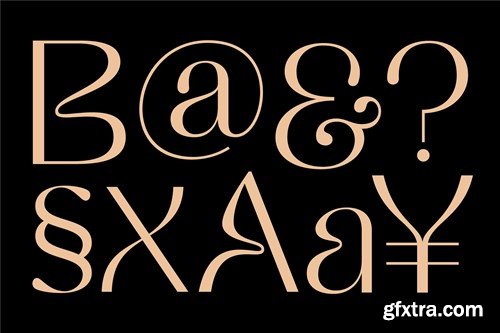 Adrianna Gabrielle - Elegant Font Family 25YFDYG