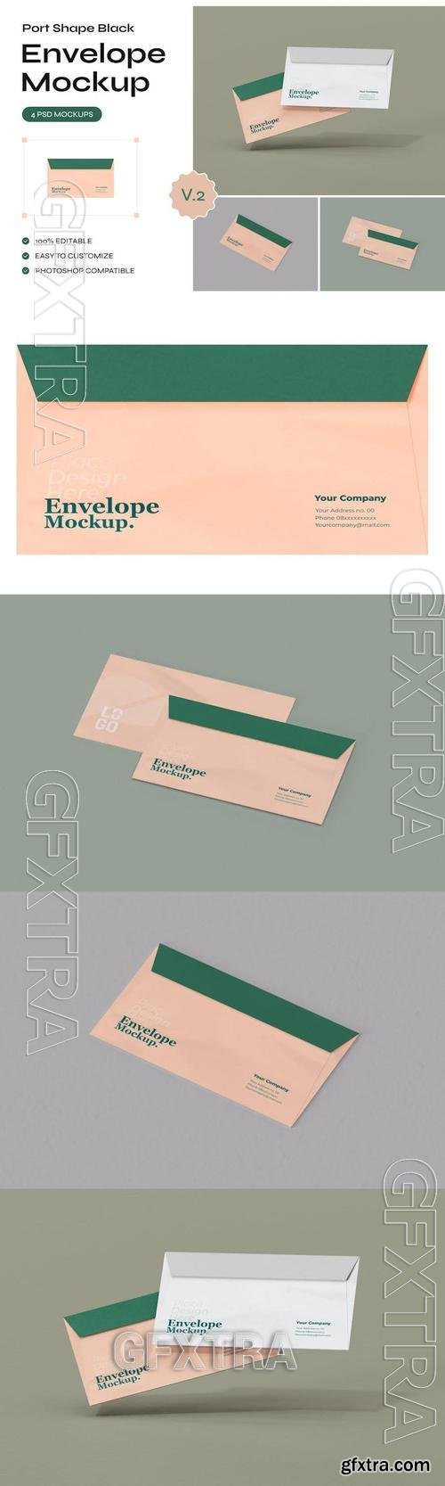 Envelope Mock-ups Template AEEJD8A