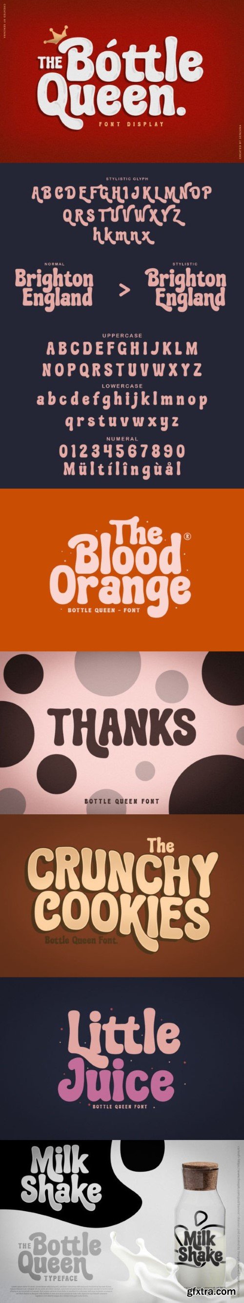 Bottle Queen Font