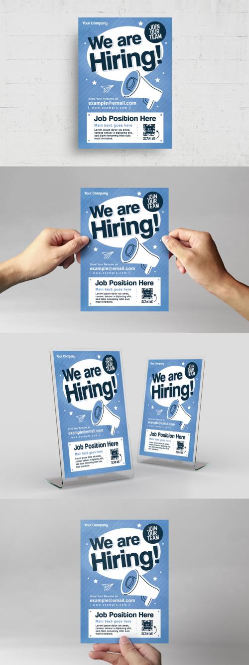 We Are Hiring Flyer Poster