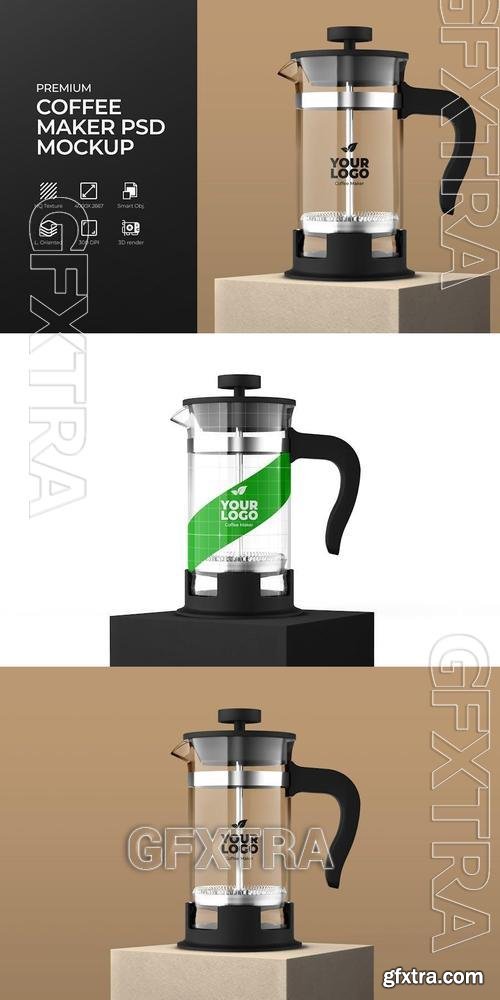 Coffee or Tea Maker Mockup V9MZMFX