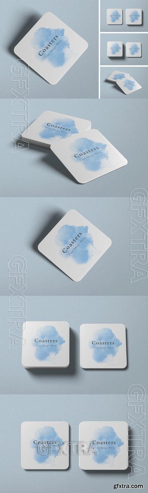 Coasters Square Mockup K284E8T