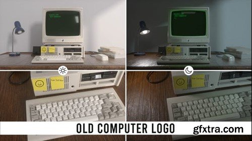 Videohive Old Computer Logo 51084788