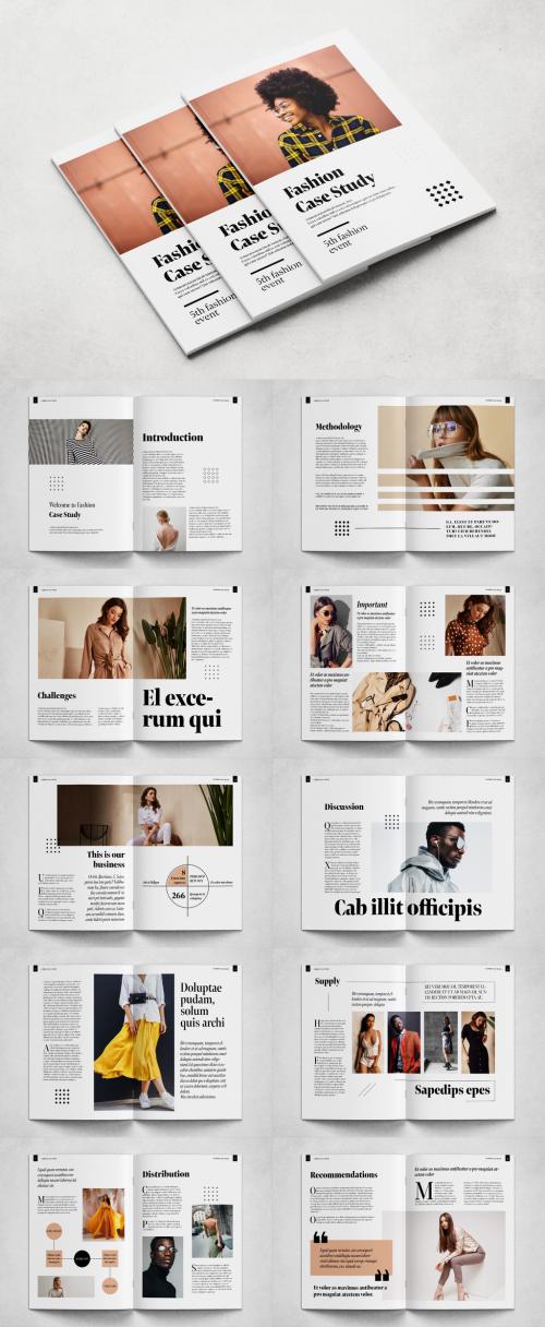 Fashion Case Study Layout