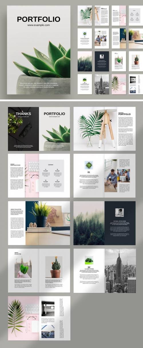 Portfolio Magazine Layout