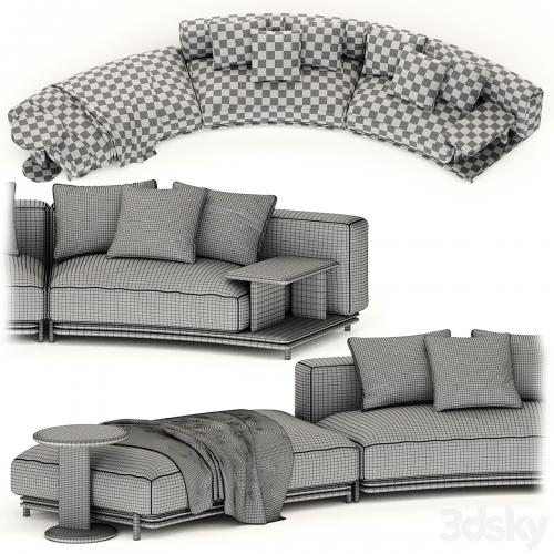 Brera sofa by Poliform