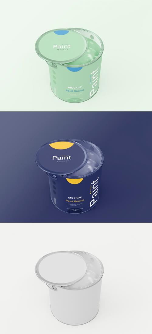 Open Paint Bucket Mockup