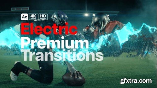 Videohive Premium Transitions Electric 51538193