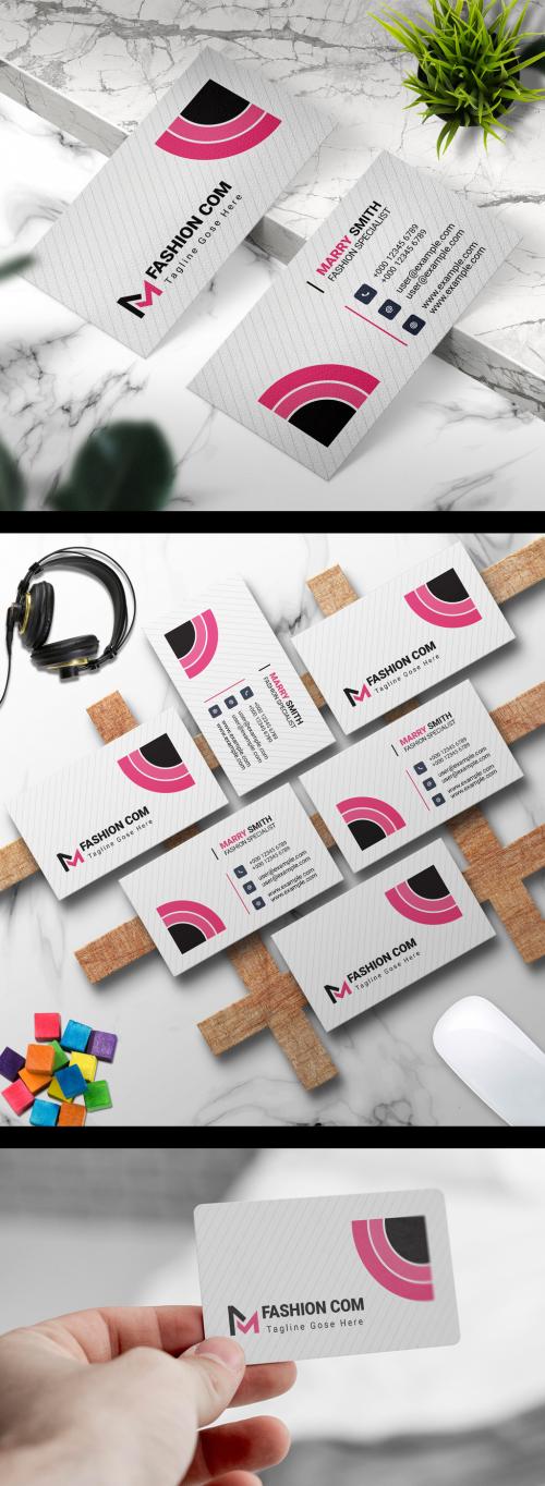 Fashion Designer Business Card