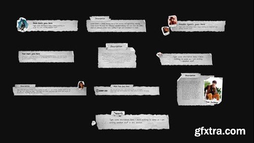 Videohive Paper Cutting Lower Thirds 51546618