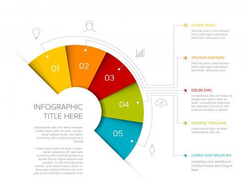 Multipurpose Infographic Five Elements Layout