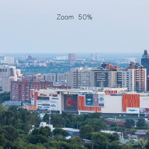 Panoramas of Novosibirsk. 2 pcs