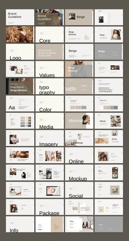 Brand Guideline Presentation Layout