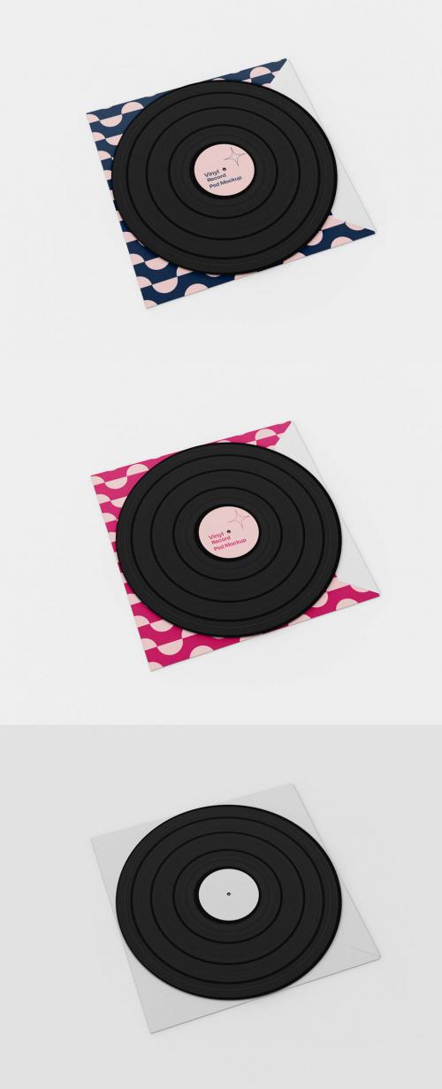 Vinyl Record Music Mockup