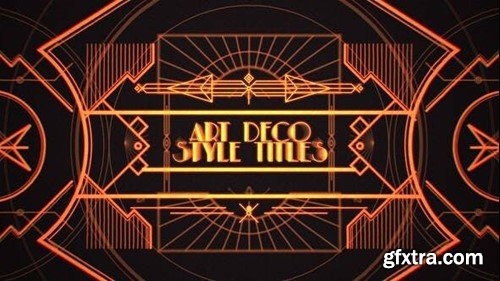 Videohive Art Deco Style Titles 51519437