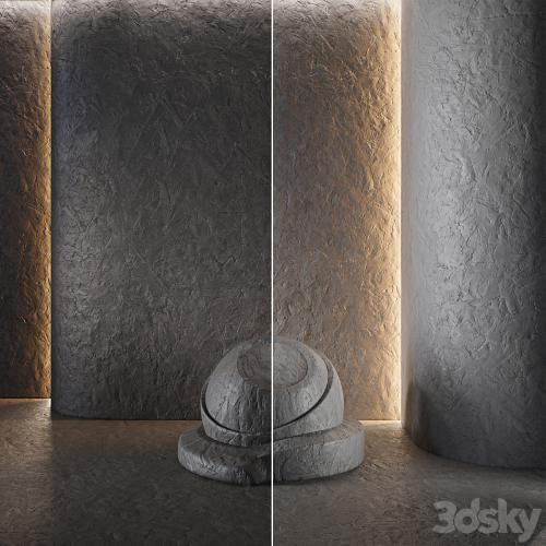 Decorative poster | Concrete set (seamless) | 38