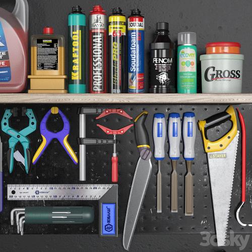 garage tools set 3