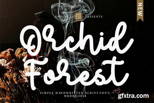 Orchid Forest - Elegant Handwritten Font KZEJBTG