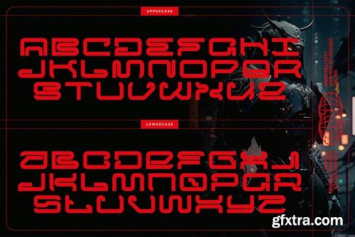 NCL Megrabs Expanded - Bold Futuristic Font 6YBY8A2