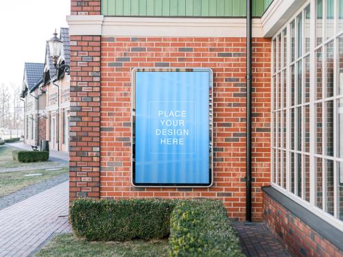 Outdoor Store Promotion Billboard Mockup