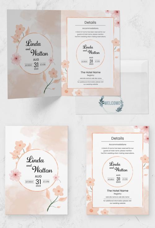 Invitation Card Layout