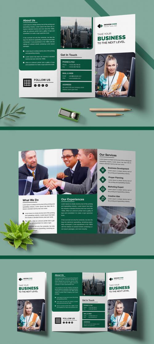 Trifold Brochure Layout