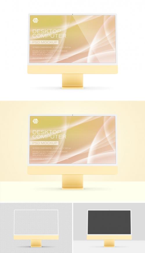 Desktop Computer Mockup